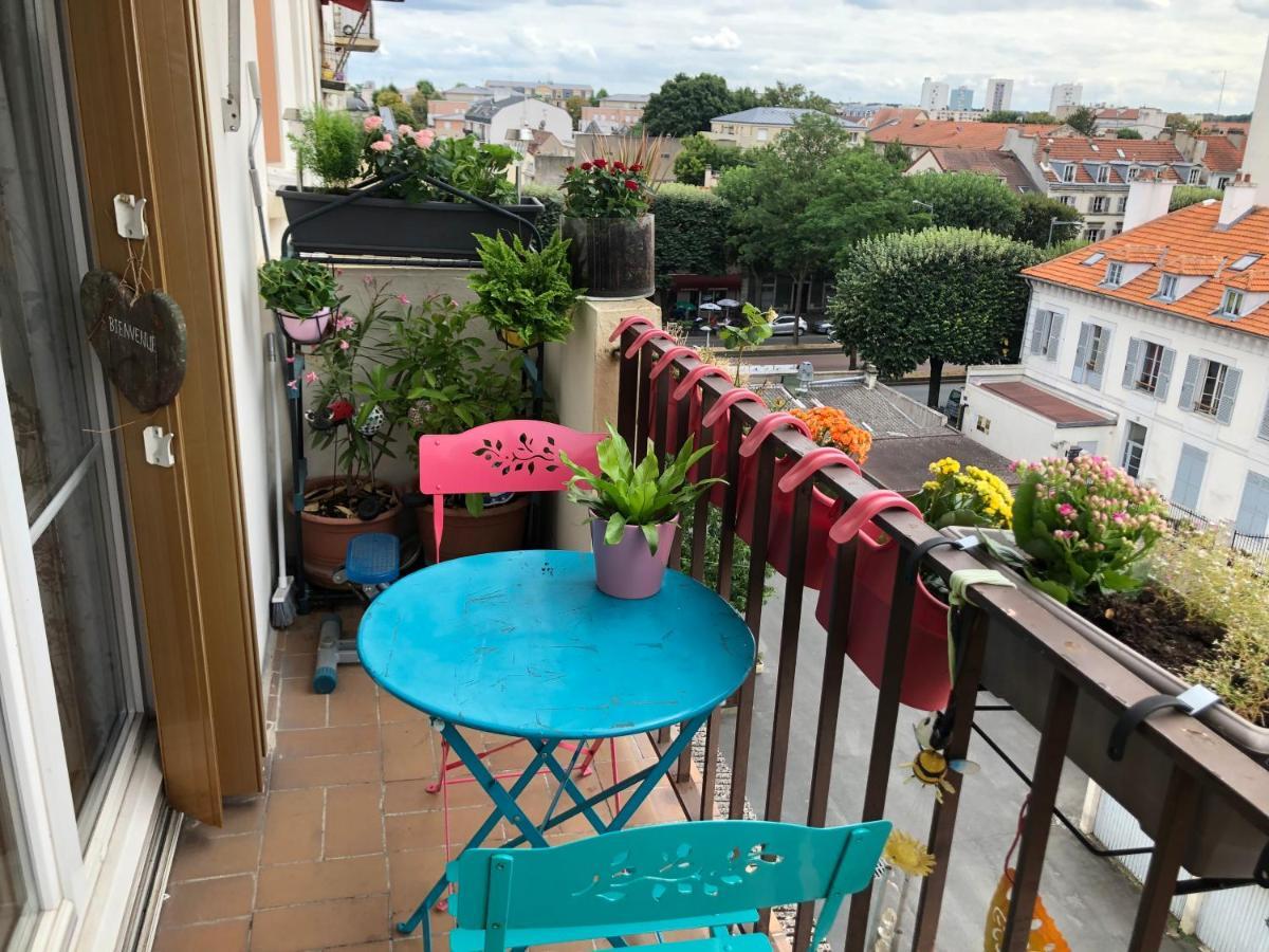 Room With Balcon 20 Minutes From Eiffel Tower Choisy-le-Roi Exterior foto